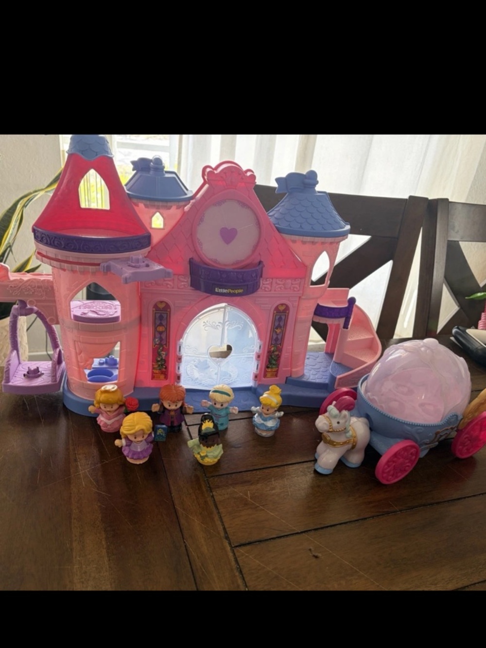 Disney Princess Little People Dancing Castle Lights Sounds